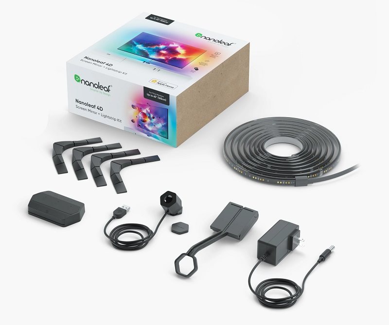 Nanoleaf 4D TV Screen Mirror + Lightstrips Starter Kit 4M For TV LED szalag