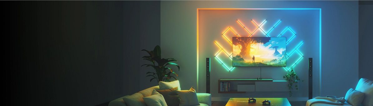 Nanoleaf 4D TV Screen Mirror + Lightstrips Starter Kit 4M For TV LED szalag