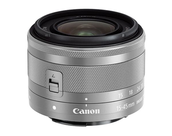Canon EOS M50 Mark II fehér + EF-M 15-45 mm IS STM
