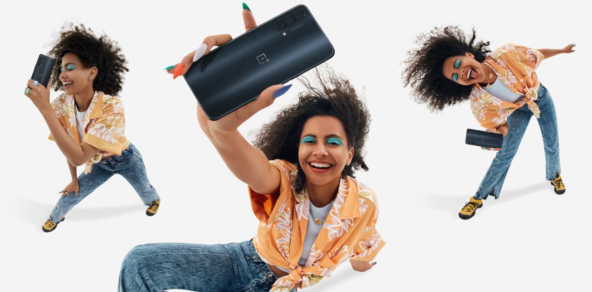 OnePlus Nord CE 5G 128 GB fekete mobiltelefon