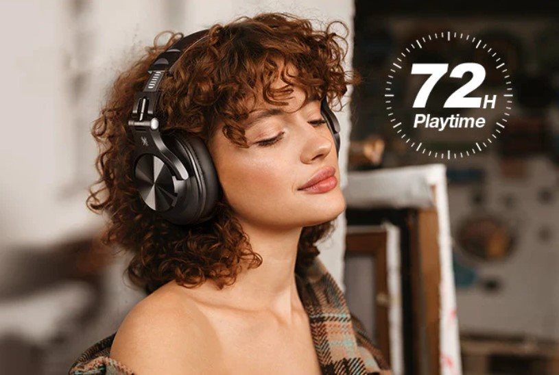 OneOdio Fusion A70 fekete vezeték nélküli fejhallgató