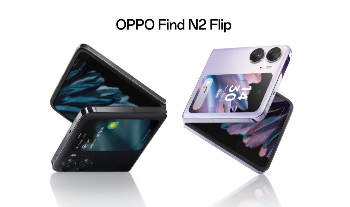 OPPO Find N2 Flip mobiltelefon