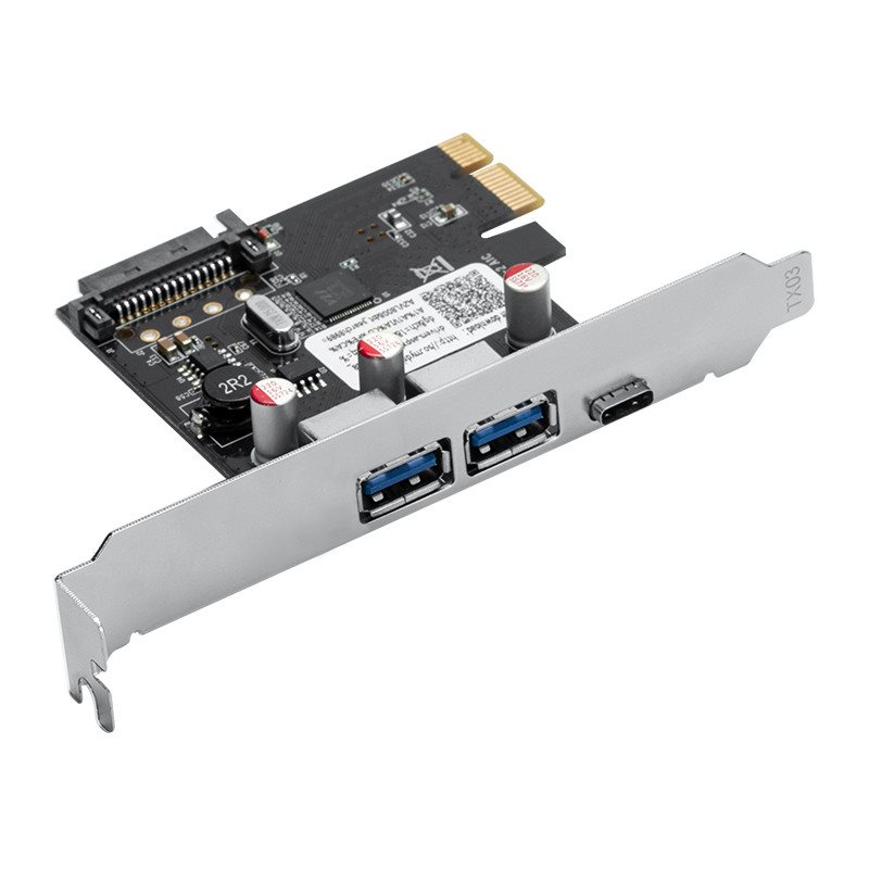 ORICO PCI-E 2xUSB 3.0 + USB-C bővítőkártya ORICO PCI-E 2xUSB 3.0 + USB-C bővítőkártya