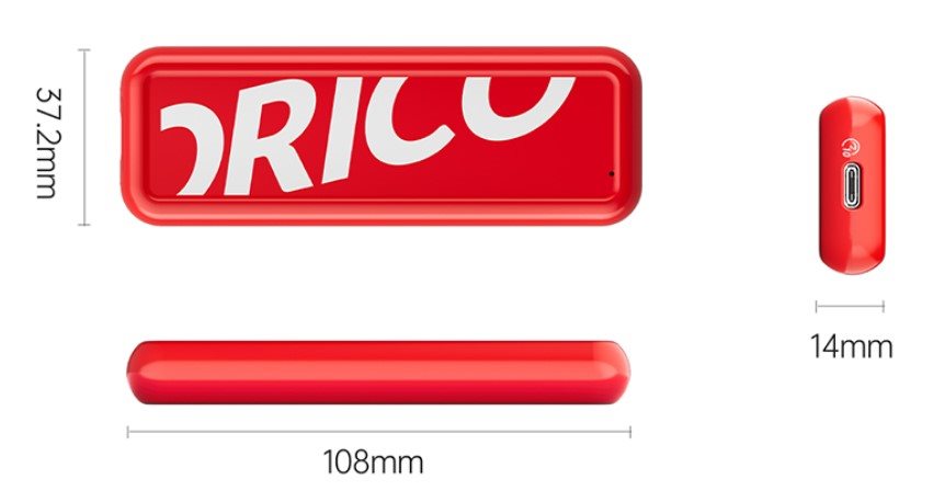 ORICO-USB3.1 Gen2 Type-C 10Gbps M.2 NVMe SSD Enclosure