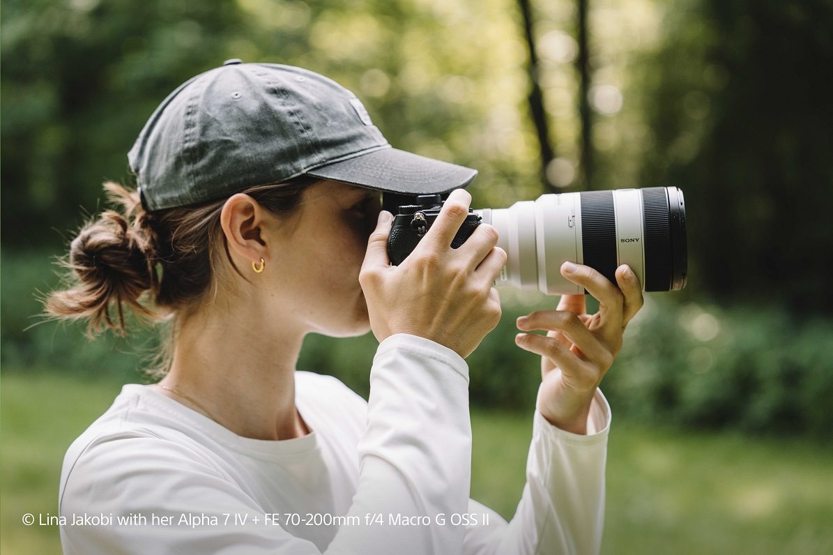 Sony FE 70-200 mm f/4,0 G OSS II objektív Sony FE 70-200 mm f/4,0 G OSS II objektív