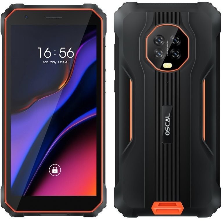 Oscal S60 mobiltelefon, orange