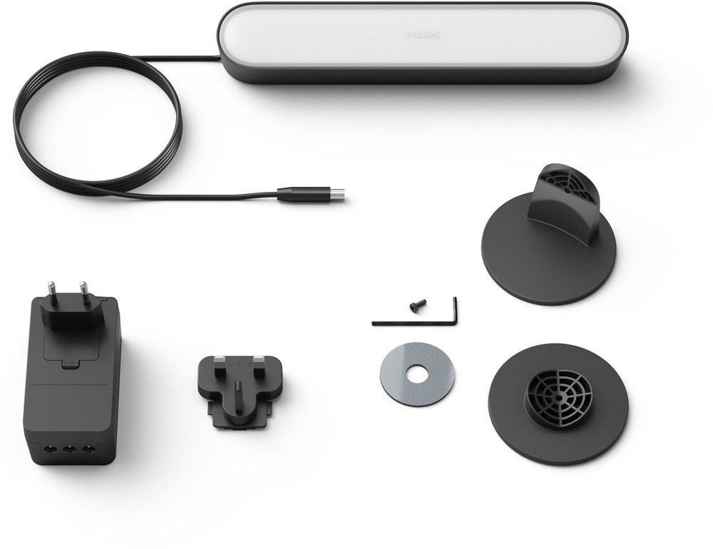 Philips Hue White and Color Ambiance Play Single Pack díszvilágítás, fekete kivitel