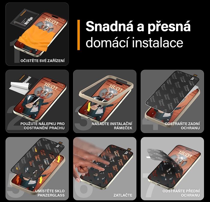 Védőüveg PanzerGlass Apple iPhone