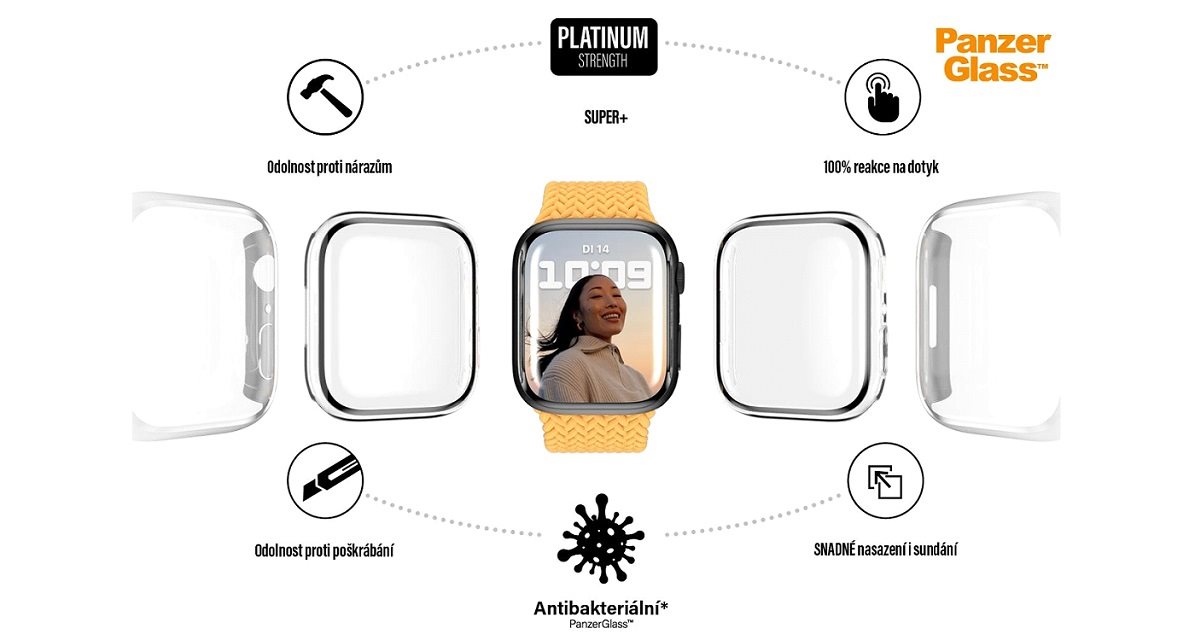 PanzerGlass Full Protection Apple Watch védőtok PanzerGlass Full Protection Apple Watch védőtok