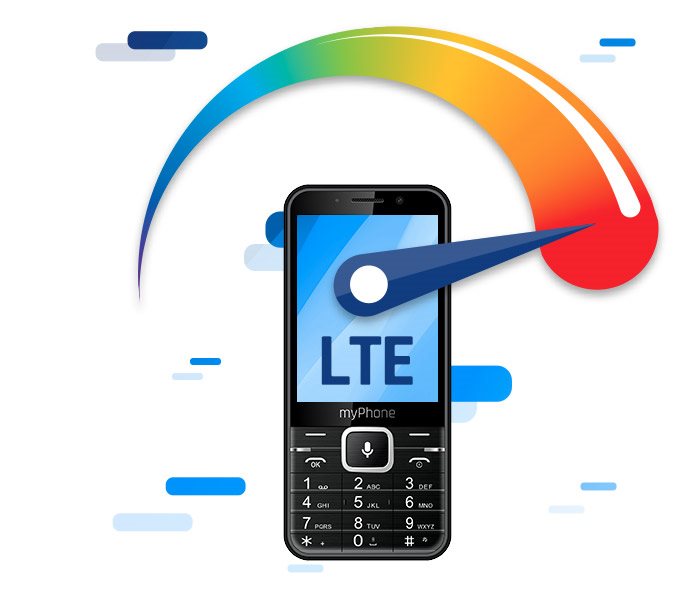 myPhone Up Smart LTE mobiltelefon