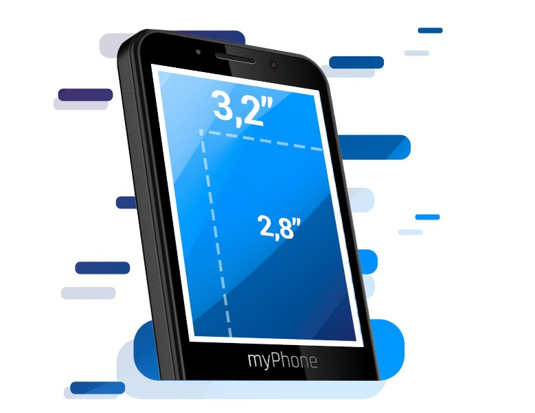 myPhone Up Smart LTE mobiltelefon