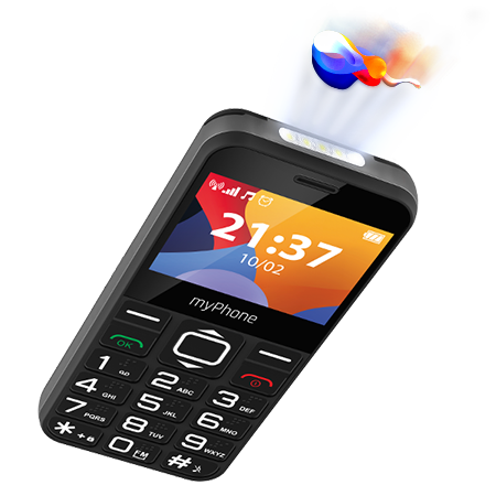 myPhone Halo 3 Senior mobiltelefon