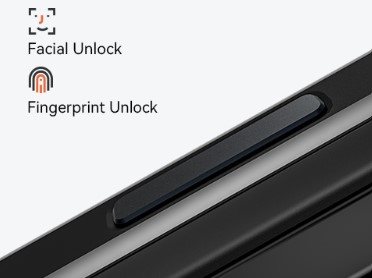 F150 Air1 Ultra+ 12GB/256GB Obsidian Black mobiltelefon