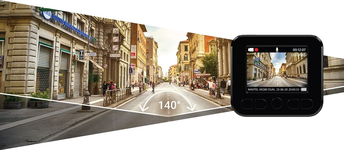 NAVITEL AR280 Dual autós kamera