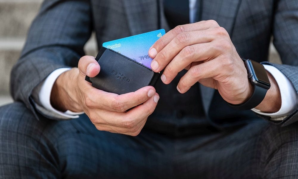 FIXED Smile Tiny Wallet pénztárca FIXED Smile PRO smart trackerrel