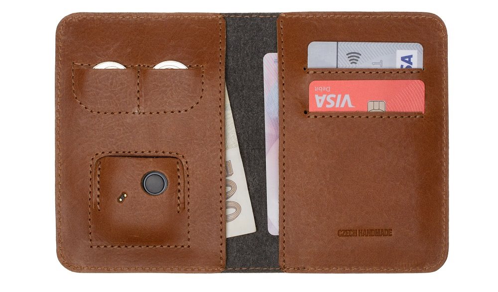 FIXED Smile Wallet XL pénztárca FIXED Smile PRO smart trackerrel