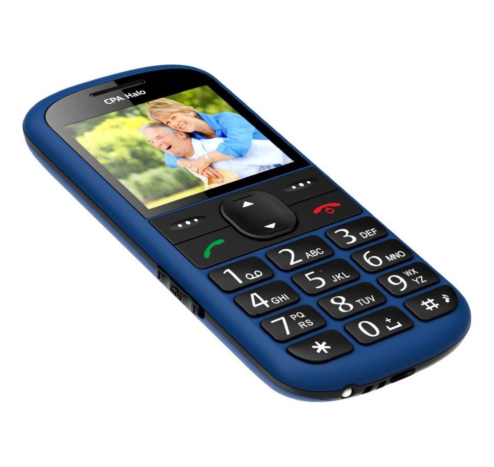 Mobiltelefon CPA Halo 21 Senior kék