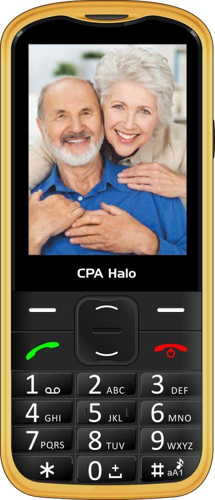 Mobiltelefon CPA Halo Halo 28 Senior arany