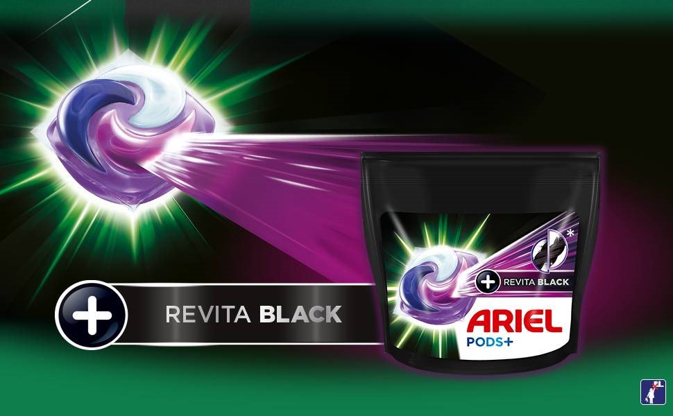 ARIEL+ Revita Black Mosókapszula