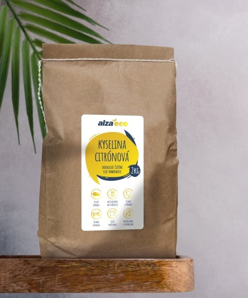 AlzaEco öko tisztítószer citromsav 2 kg