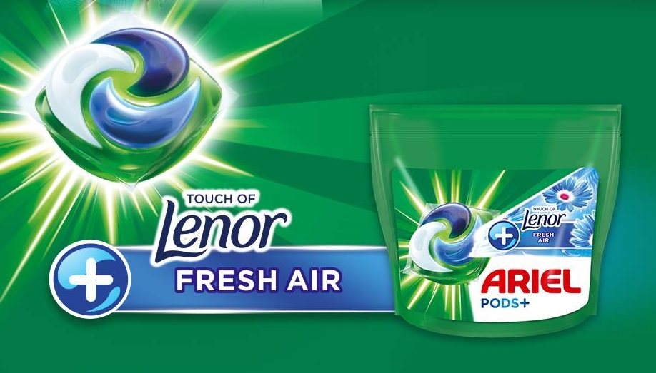ARIEL+ Touch of Lenor Fresh Air mosókapszulák