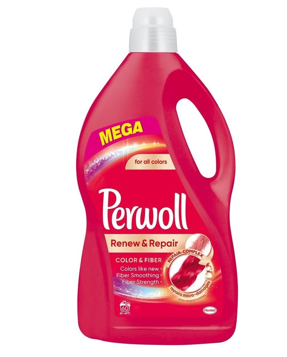 PERWOLL Color & Szál 3,6 l (60 mosás) PERWOLL Color & Szál 3,6 l (60 mosás)