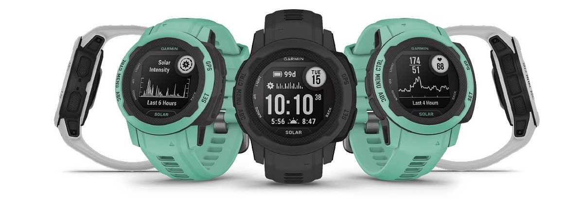 Garmin Instinct 2 Solar Mist Gray okosóra