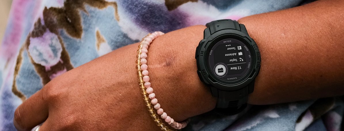 Garmin Instinct 2 Solar Mist Gray okosóra