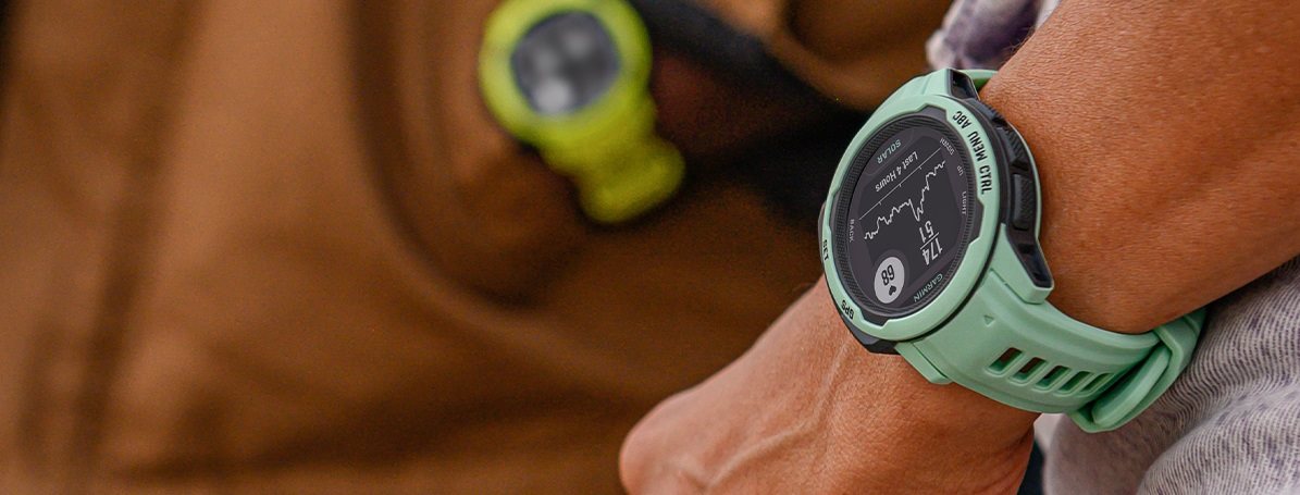 Garmin Instinct 2 Solar Mist Gray okosóra