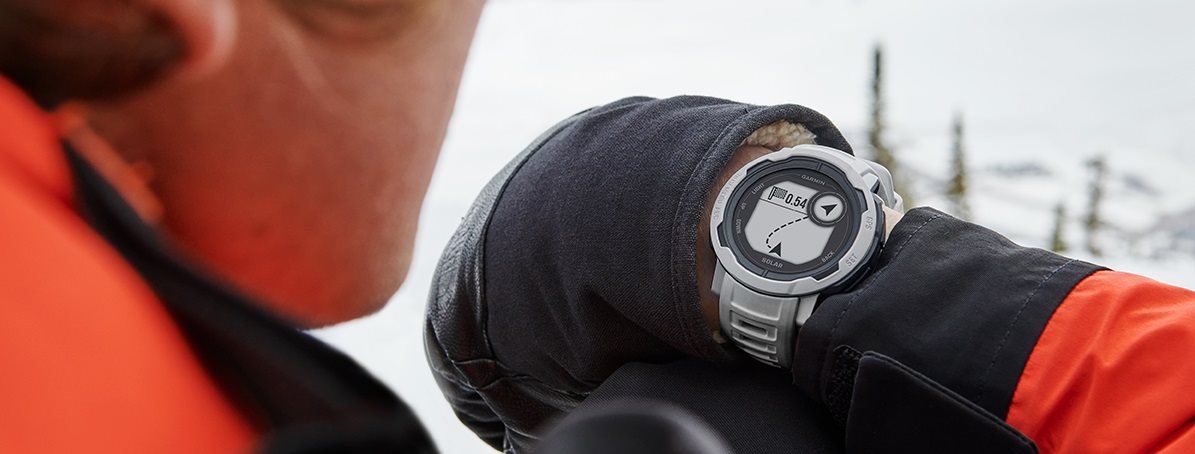 Garmin Instinct 2 Solar Graphite okosóra Garmin Instinct 2 Solar Graphite okosóra