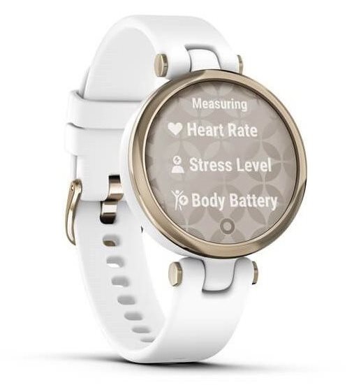 Garmin Lily Sport Light Gold/White Silicone Band Garmin Lily Sport Light Gold/White Silicone Band