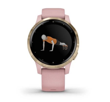 Garmin Vívoactive 4S Light Gold Pink