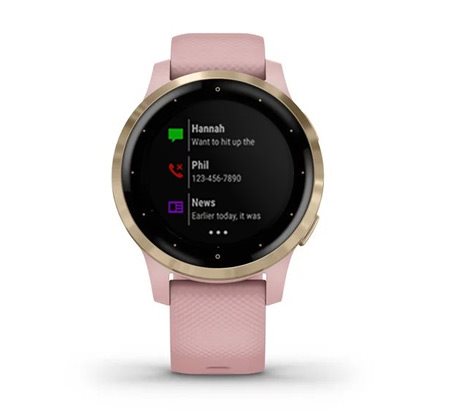 Garmin Vívoactive 4S Light Gold Pink