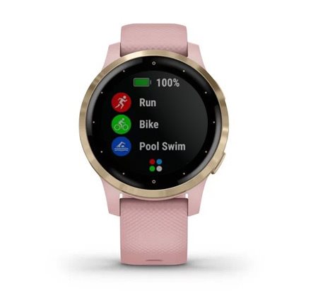 Garmin Vívoactive 4S Light Gold Pink