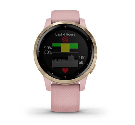 Garmin Vívoactive 4S Light Gold Pink