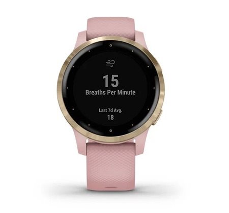 Garmin Vívoactive 4S Light Gold Pink
