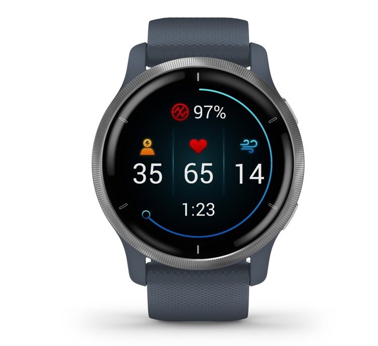 Garmin Venu 2 Slate/Black Band