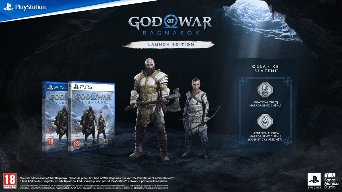 God of War Ragnarok Launch Edition - PS4
