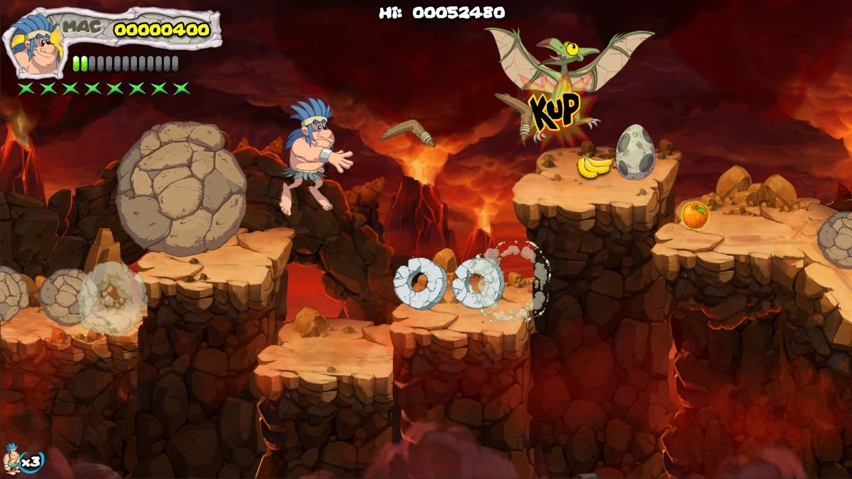  New Joe és Mac: Caveman Ninja - T-Rex Edition - PS5
