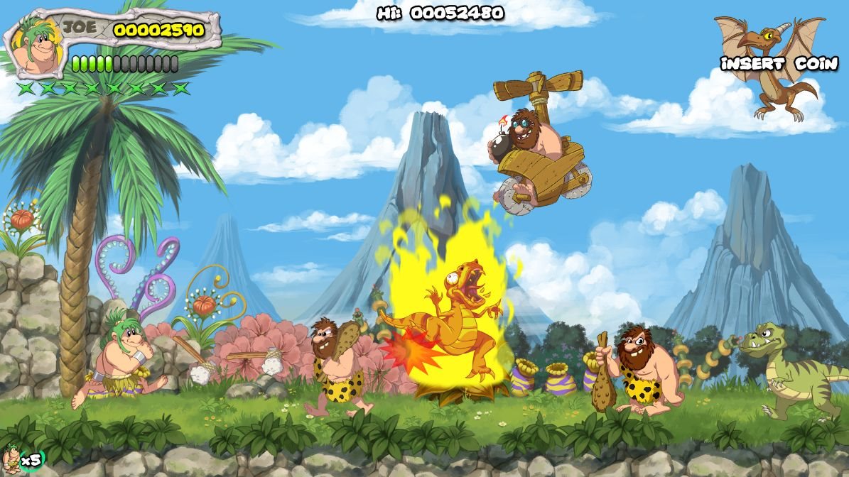  New Joe és Mac: Caveman Ninja - T-Rex Edition - PS5