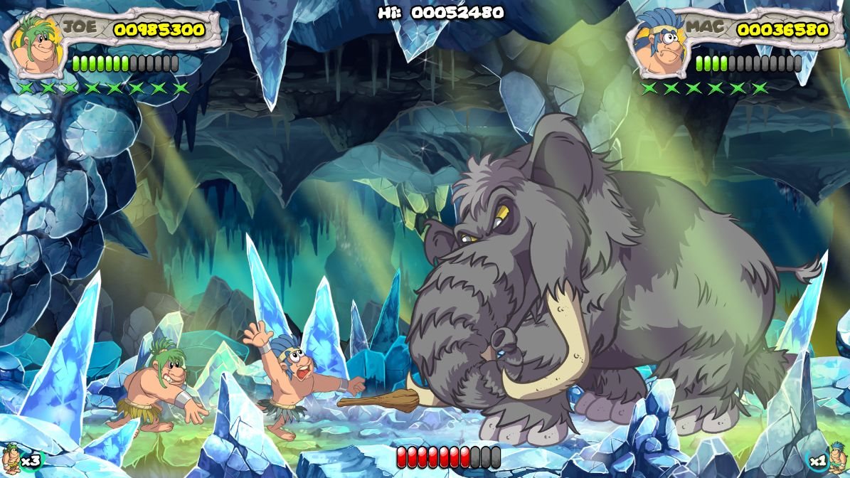  New Joe és Mac: Caveman Ninja - T-Rex Edition - PS5
