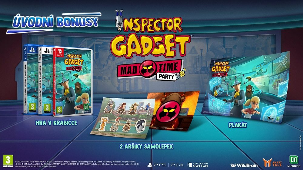 Gadget felügyelő: Gadget Gadget: Mad Time Party Day One Edition PS5