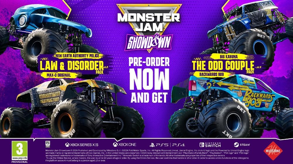 Monster Jam Showdown Day One Edition PS4/PS5