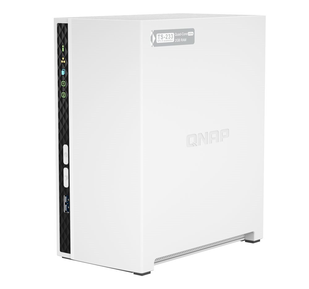 NAS QNAP TS-233 adattároló