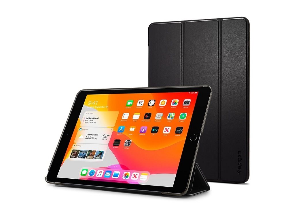 Spigen Smart Fold Black tablet tok