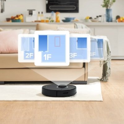 Roborock Q7 Max robotporszívó, fekete