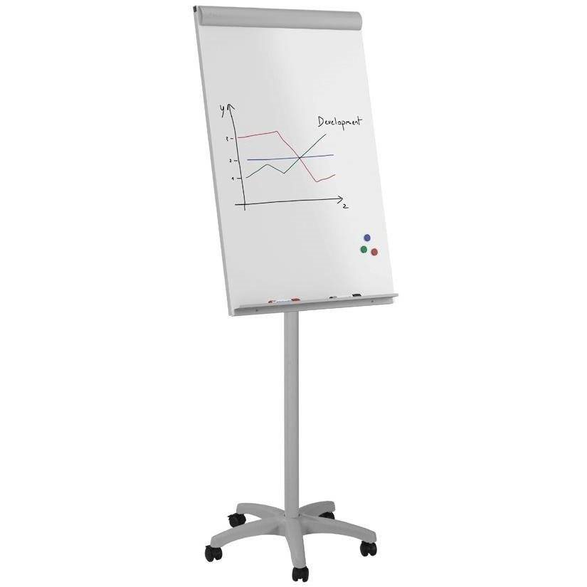 Mágneses flipchart Rocada 617ECO kerekeken