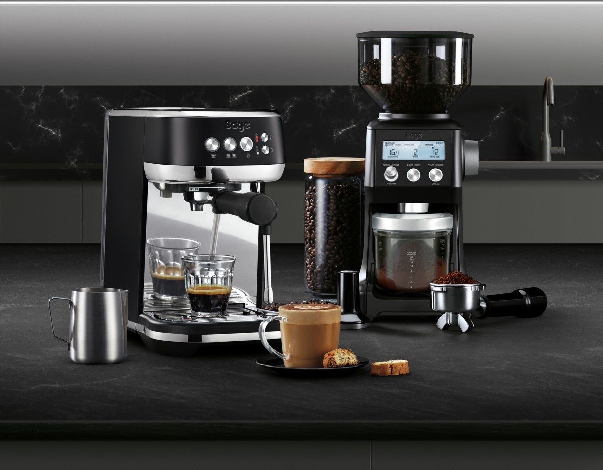 Sage SES500BTR Espresso Black Truffle SAG karos kávéfőző