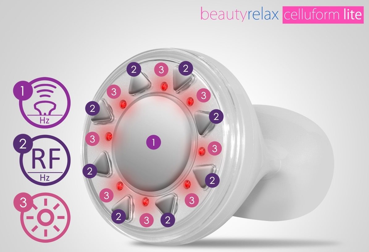 BeautyRelax Celluform Lite masszírozó gép 