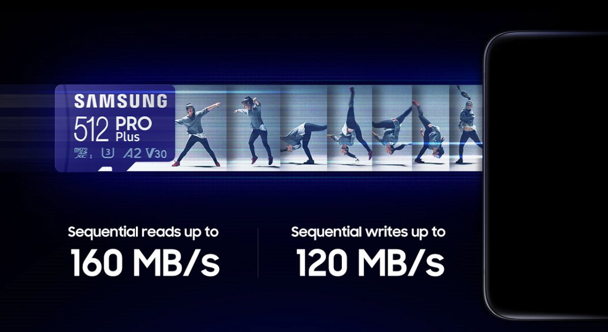 Samsung MicroSDXC 256 GB PRO Plus memóriakártya